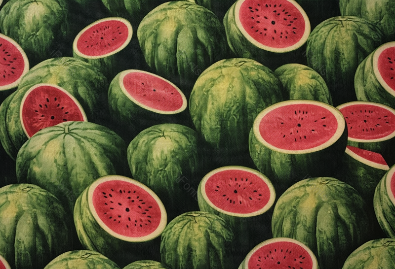 夏季许多西瓜装饰背景,插画/手绘图,插画/手绘图库,插画/手绘图下载,插画/手绘